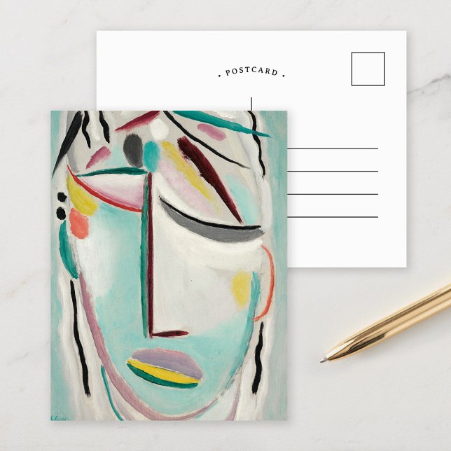 Frälsarens huvud, Martyr | von Jawlensky Vykort (Skapare uppladdad)