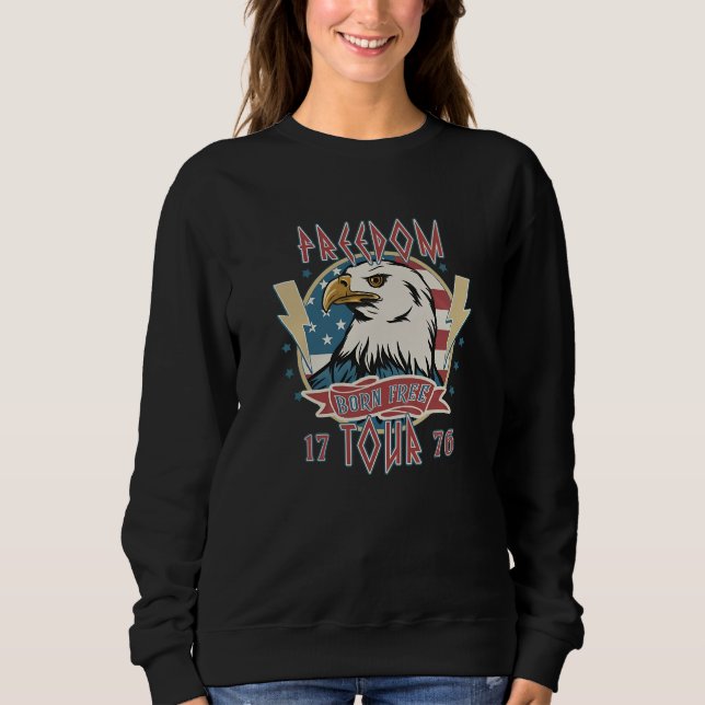 FRÄLSNING FÖDD FRÄLS 17 TURNÉ 76 Örn T Shirt (Framsida)