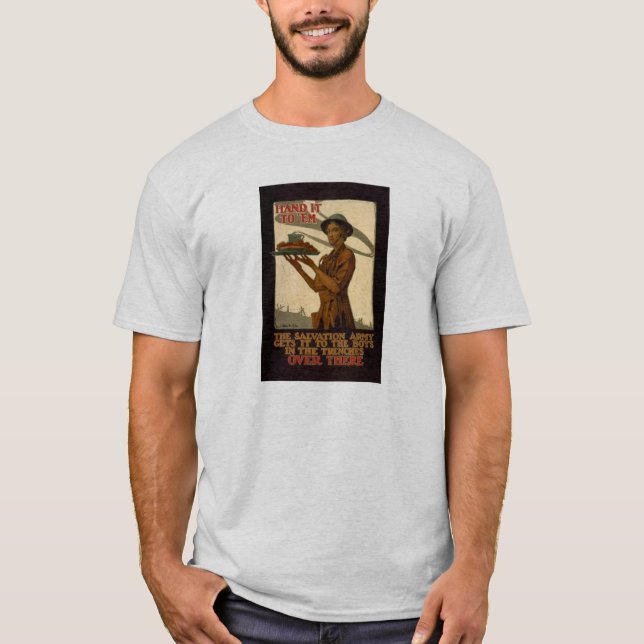 Frälsningsarmén i WW1 - Reenacting T Shirt (Framsida)