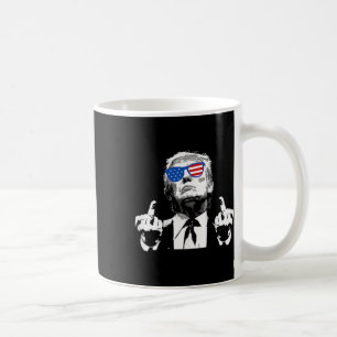 (fram och tillbaka) Du missade Trump 2024 amerikan Kaffemugg