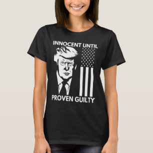 Fram till den beprövade trumpen Mugshot 2024 USA f T Shirt