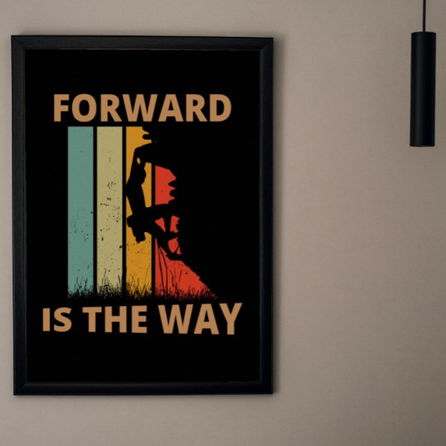 Framåt är vägen poster (Skapare uppladdad)
