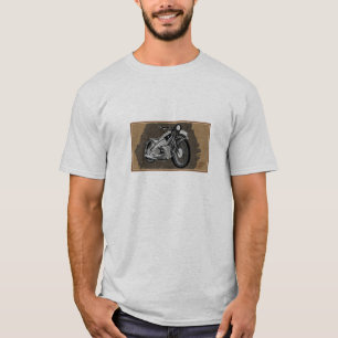 "Framåt av det är Time" som inramas - av Miles Tee Shirt