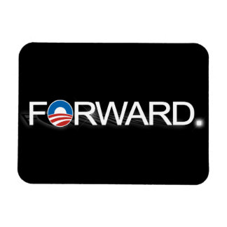 Framåt för Obama 2012 Magnet