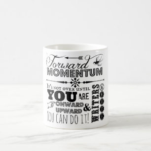 Framåt Momentummugg för författare Kaffemugg