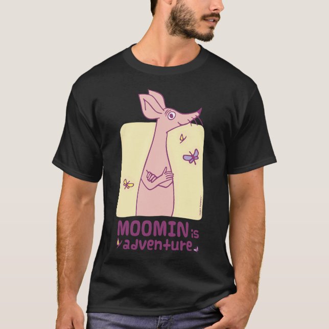 Framåt Moomintrrollen! Vinterspel Sport T Shirt (Framsida)
