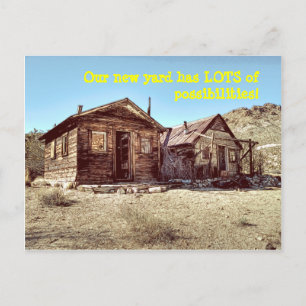 Frambangsmöjligheter - praktiskt byte av Adress Meddelande Vykort