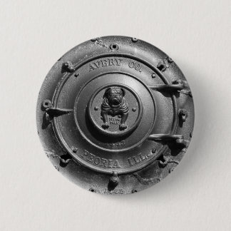 Framdel för vintageångatraktor knapp