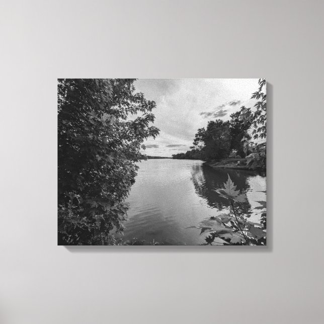 Framed in Stillness Canvastryck (Framsida)