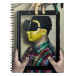Framed Reality/Digital Art Journal Anteckningsbok