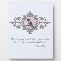 Framed Ruby Throated Hummingbird