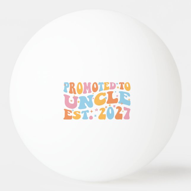 Framflyttad till farbror Est 2027 Ny farbror Pingisboll (Framsidan)