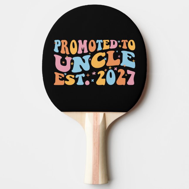 Framflyttad till farbror Est 2027 Ny farbror Pingisracket (Framsidan)