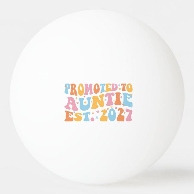 Framflyttad till Moster Est 2027 Ny Moster Pingisboll (Framsidan)