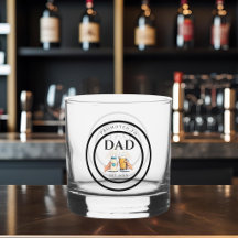 Framflyttad till Pappa Est 2026 Whiskyglaspresent