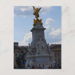 Framför Buckingham Palace Vykort