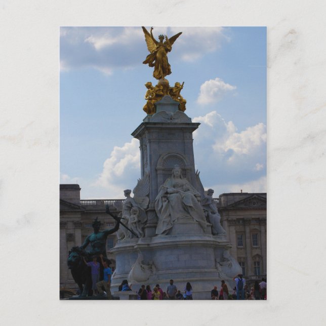 Framför Buckingham Palace Vykort (Framsida)
