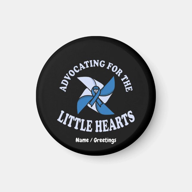 Framföra för Little Hearts Child Abuse Prevention Magnet (Framsidan)