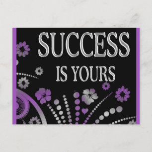 FRAMGÅNG ÄR DIN VYKORT