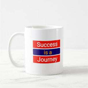 Framgång är en resa - Motivering Kaffemugg