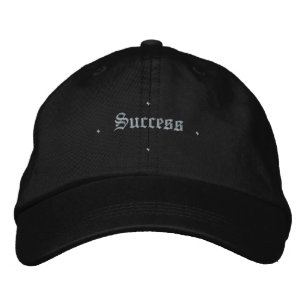 Framgång för att inspirera Motivationscitat mössa  Broderad Keps