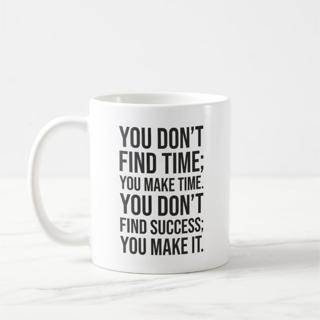 Framgång - häftig motivation kaffemugg (Vänster)