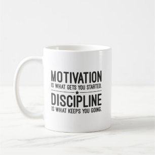 Framgång, Hustle, Grind och Gym Motivational Kaffemugg