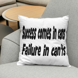 Framgång kan motivera offert kudde