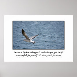 Framgång mäts med vad du gör för andra poster