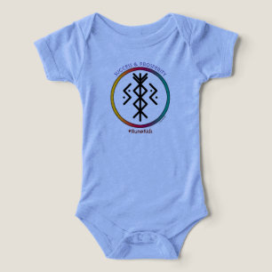 Framgång och välstånd, bindrune Baby Bodykostym T Shirt