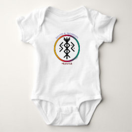 Framgång och välstånd, bindrune Baby Bodykostym T Shirt