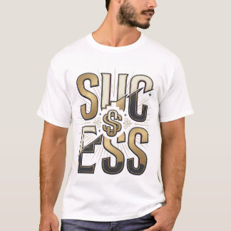 Framgång Uppgång Triv Få dina Mål Seger Inspirat T Shirt