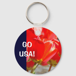 Framgång USA! nyckelringspresenter Olympiska laget Nyckelring