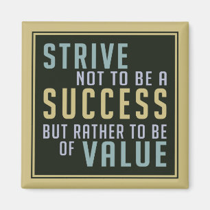 Framgång & värderar den Motivational magneten Magnet