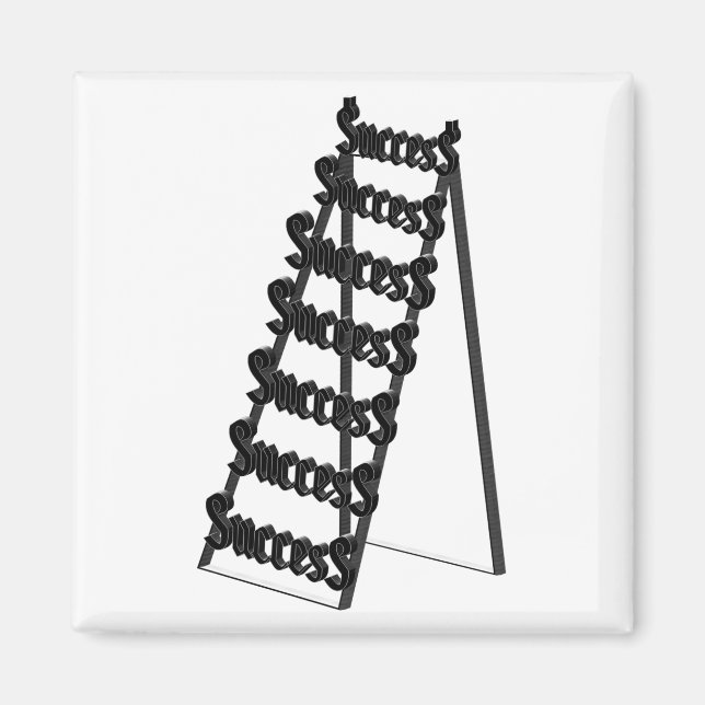Framgångens stege magnet (Framsidan)