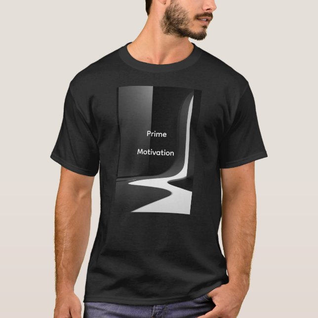Framgångs Tanke Daglig Motivation T Shirt (Framsida)