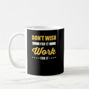 Framgångsoffert för inspirationsmotiv kaffemugg