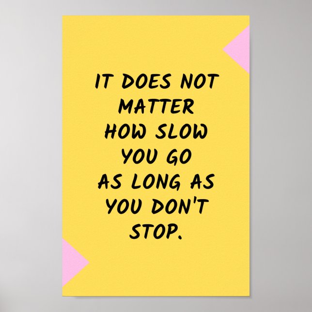 Framgångsrik/inspirerande citat poster (Framsidan)