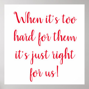 Framgångsrik, inspirerande handskriven poster