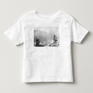 Framgångsrik kära Hunt nära Deadwood-fotografi T-shirt