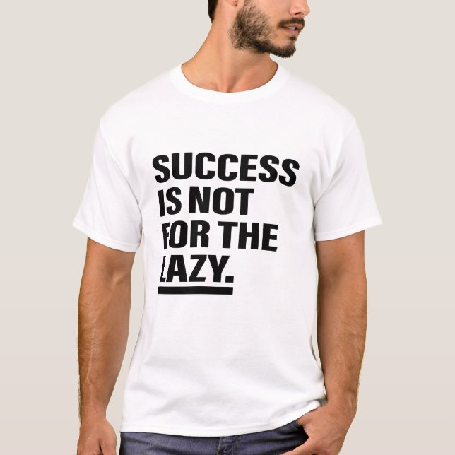Framgångsrik konstinspiration Art Motivation Art T Shirt (Framsida)