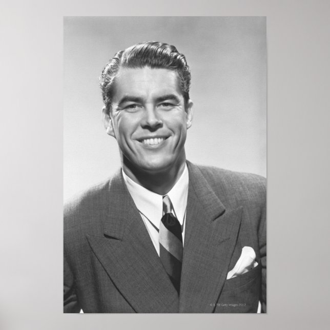 Framgångsrik man poster (Framsidan)