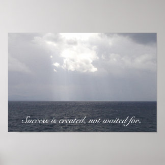 Framgångsrik Poster