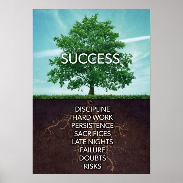 Framgångsrik Träd Poster (Framsidan)