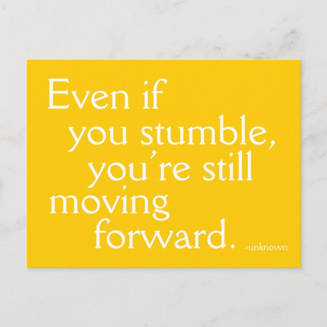 Framgångsrik - vykort för motiv (Framsida)