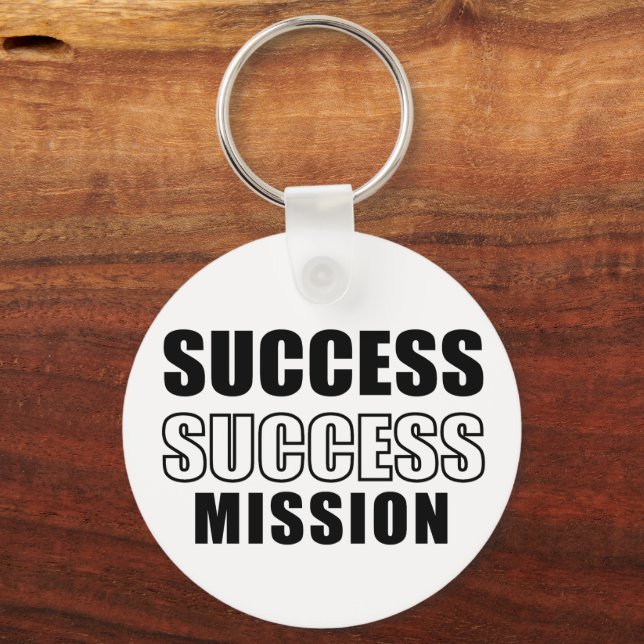 Framgångsuppdrag Motivational Nyckelring (Framsida)