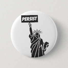 Framhärda för frihet knäppas emblem knapp