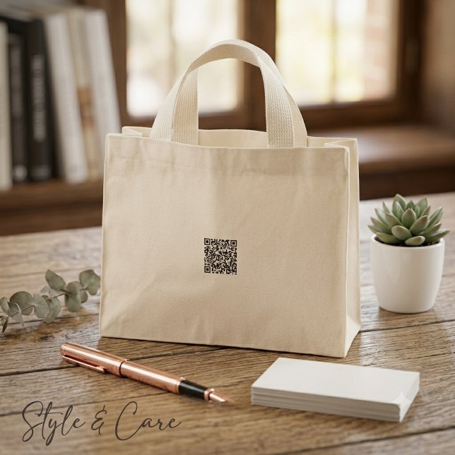 Främja ditt varumärke med anpassad Tiny Tote Mini Tygkasse (Promote Your Brand with Custom Tiny Tote)