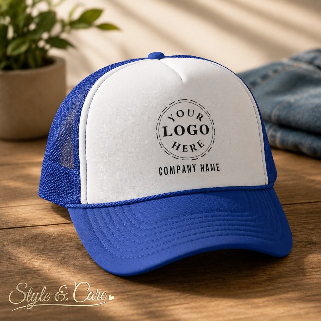 Främja ditt varumärke med personlig W och Royal Keps (Promote Your Brand with Personalized W and Royal Trucker Hat)