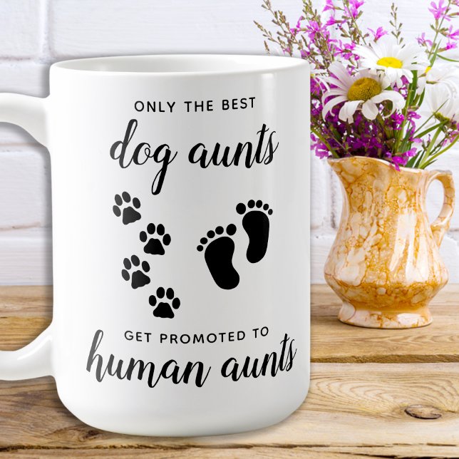 Främja Hund Moster i uppvisningen av Graviden för  Kaffemugg (Skapare uppladdad)